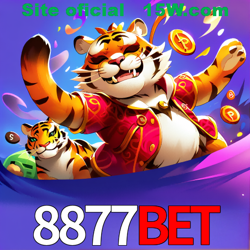 Imagem promocional da 8877Bet mostrando a plataforma e suas vantagens